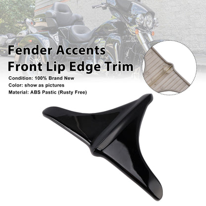 Dettagli in ABS per parafango posteriore e profilo del bordo anteriore per Street Tri Glide 2009-2023