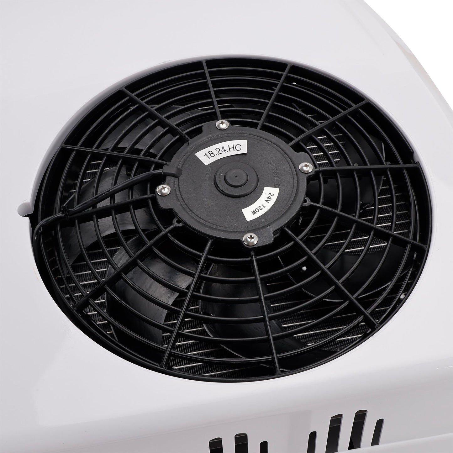 Condizionatore d'aria per camper a pompa di calore da 24 V, unità senza canalizzazione, riscaldamento/raffreddamento per camper e roulotte.