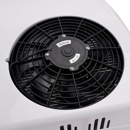 Condizionatore d'aria per camper a pompa di calore da 24 V, unità senza canalizzazione, riscaldamento/raffreddamento per camper e roulotte.