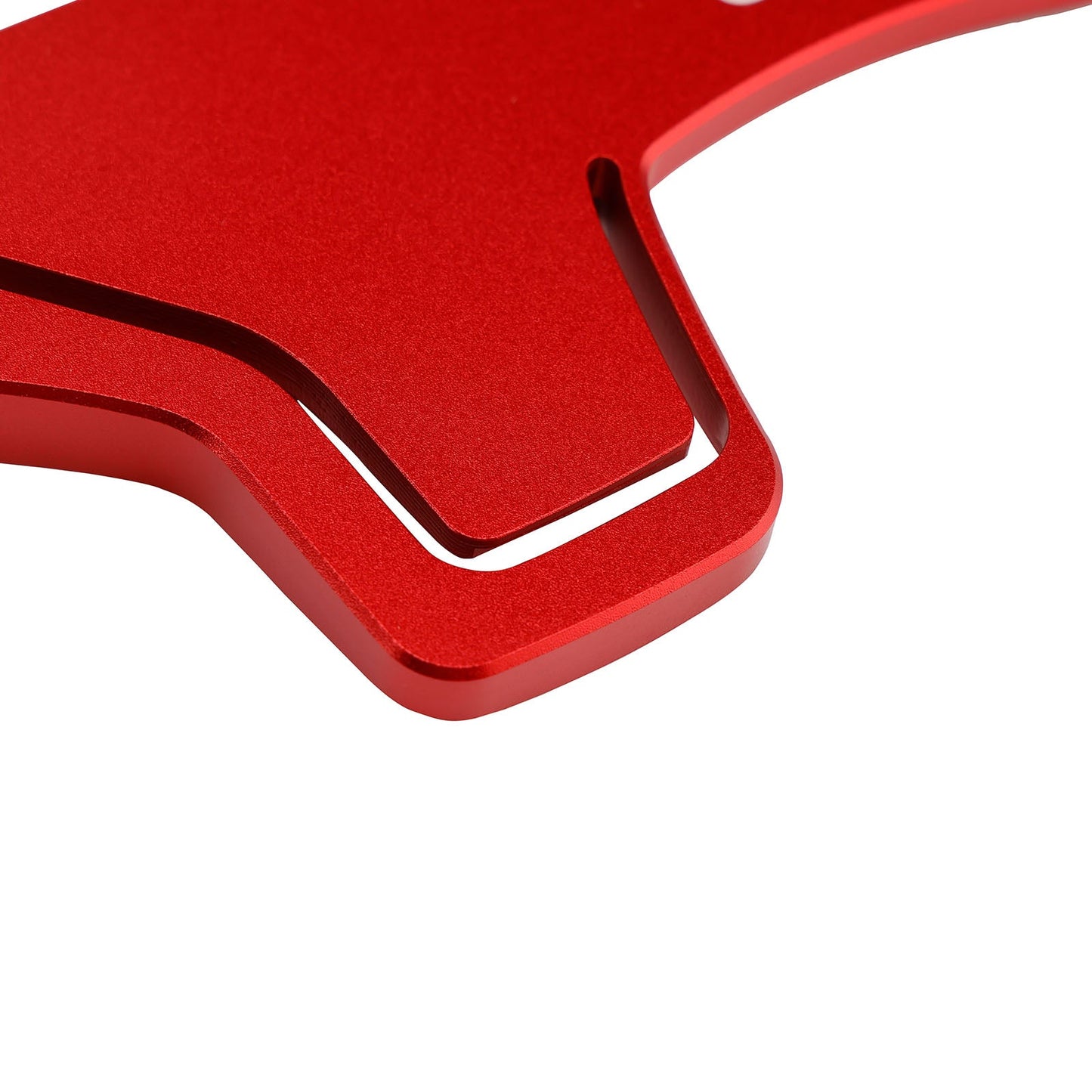 Palette del cambio al volante per Kia K5 2016-2019 in alluminio rosso