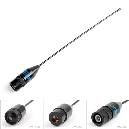 RH519 Antenna BNC Male Dual Band VHF UHF 144/430Mhz For ICOM-V8 V82 V85 C450