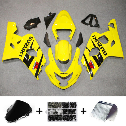 Kit carenatura iniezione plastica ABS per Suzuki GSXR 600/750 2004-2005 K4