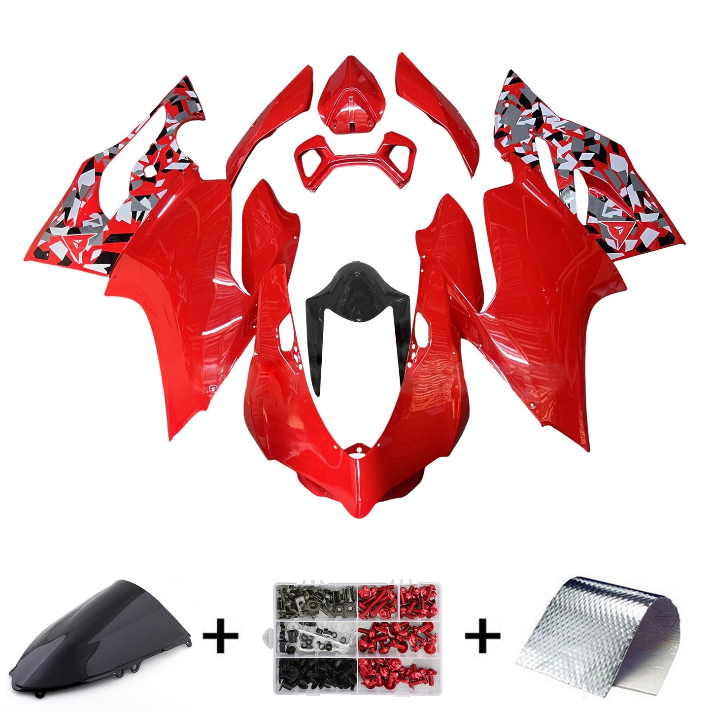 Kit carenatura iniezione Ducati 1199 2012-2015 Carrozzeria plastica ABS