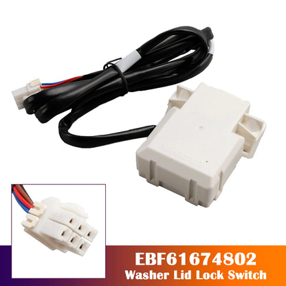 EBF61674802 Interruttore di blocco del coperchio della lavatrice per lavatrice LG Kenmore EBF60665201