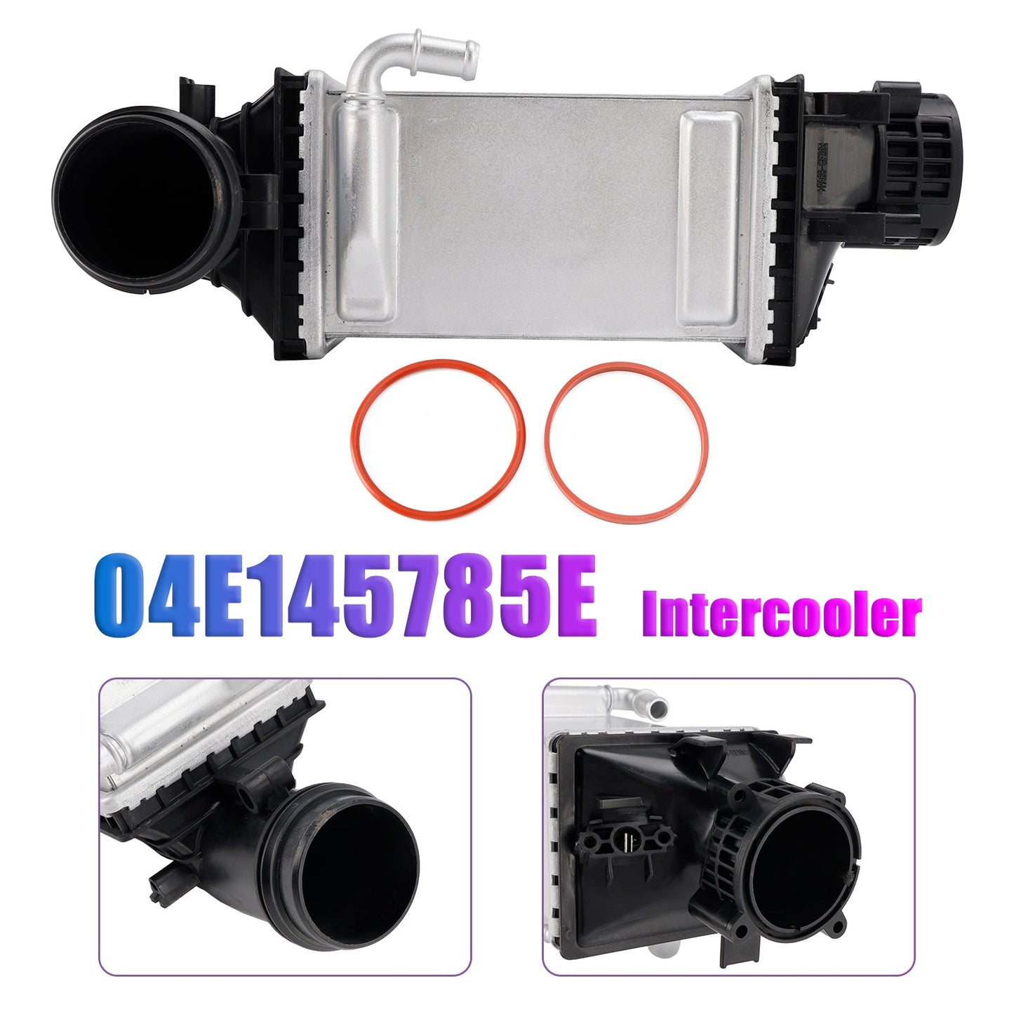 Intercooler compatibile con Audi 1.5 TSI TFSI 04E145785M