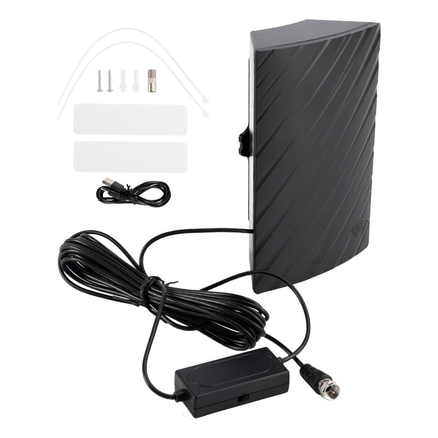 Antenna TV per interni ed esterni con doppio amplificatore Antenna TV DVB-T2 per la casa