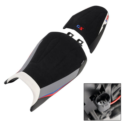 2024-2025 Per BMW R1300GS R 1300 GS Kit sedili conducente e passeggero R 1300 GS Cuscino posteriore bianco