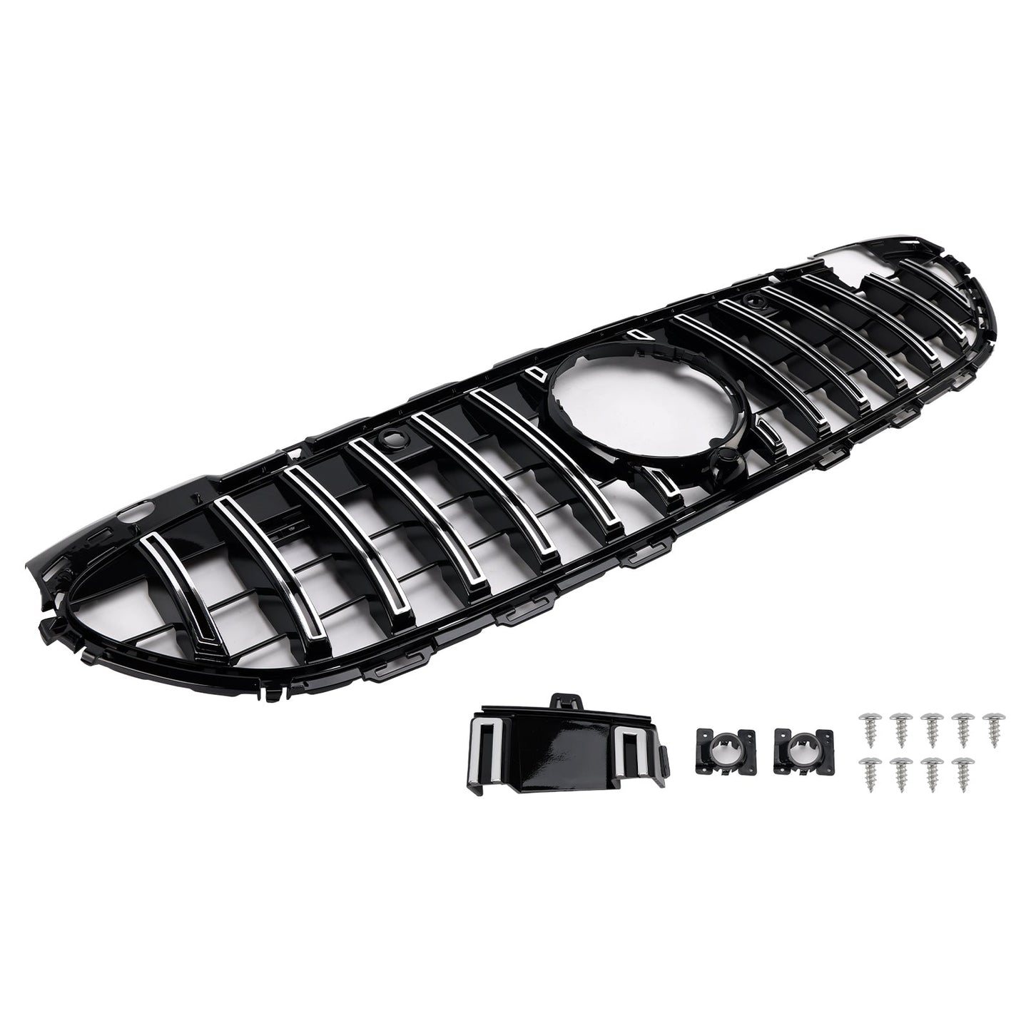 Griglia paraurti anteriore stile GT-R Mercedes Benz W206 2022-2023 con telecamera