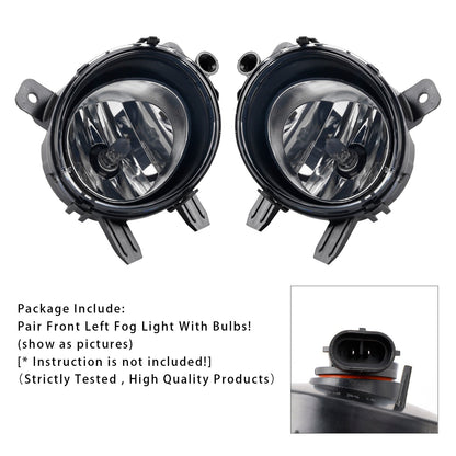 Coppia di fendinebbia anteriori con lampadine per BMW F20 F21 F30 F31 F80 2011-2019