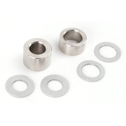 Confezione da 2 pezzi 1600036 Kit eliminatore tubo di bypass con shunt in alluminio e rondelle di tenuta
