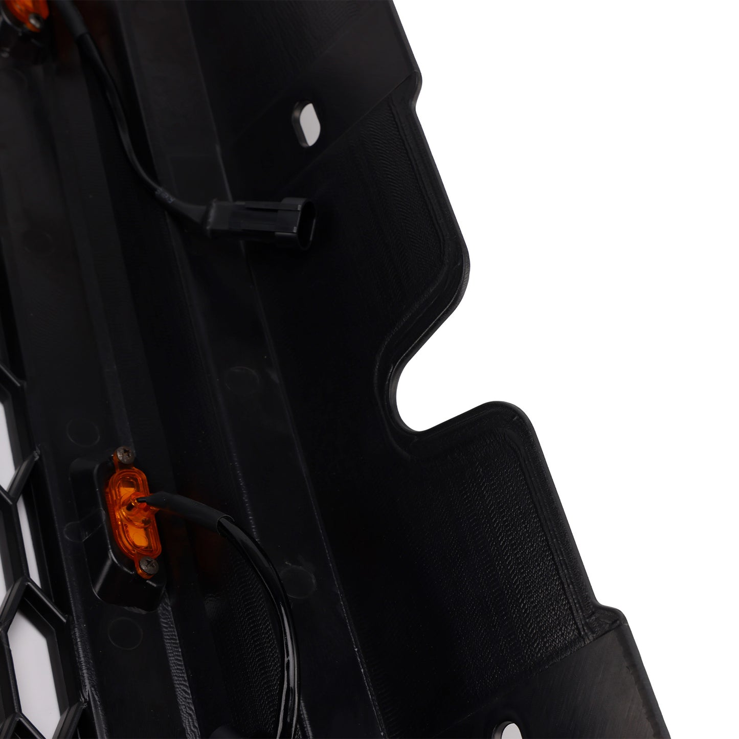 2006-2010 Ford Explorer Griglia del paraurti anteriore superiore nero con luce