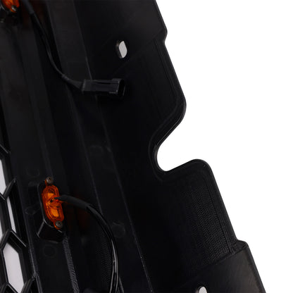 2006-2010 Ford Explorer Griglia del paraurti anteriore superiore nero con luce