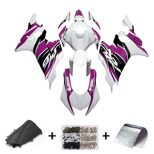 Kit carenatura iniezione in plastica ABS adatto per Yamaha YZF-R6 2017-2023