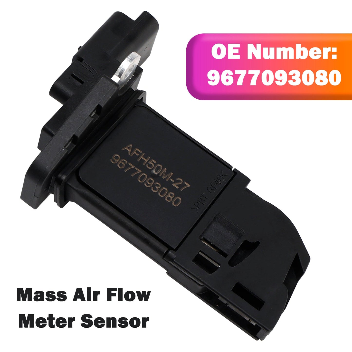 Sensore misuratore di portata aria di massa 9677093080 per Citroen Peugeot 1.6 Blue HDI