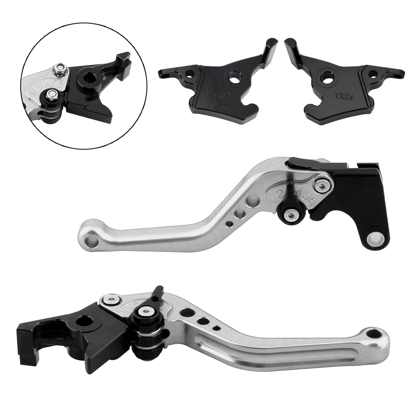 Leva frizione freno corta YAMAHA XMAX 300 2023-2025 NUOVA