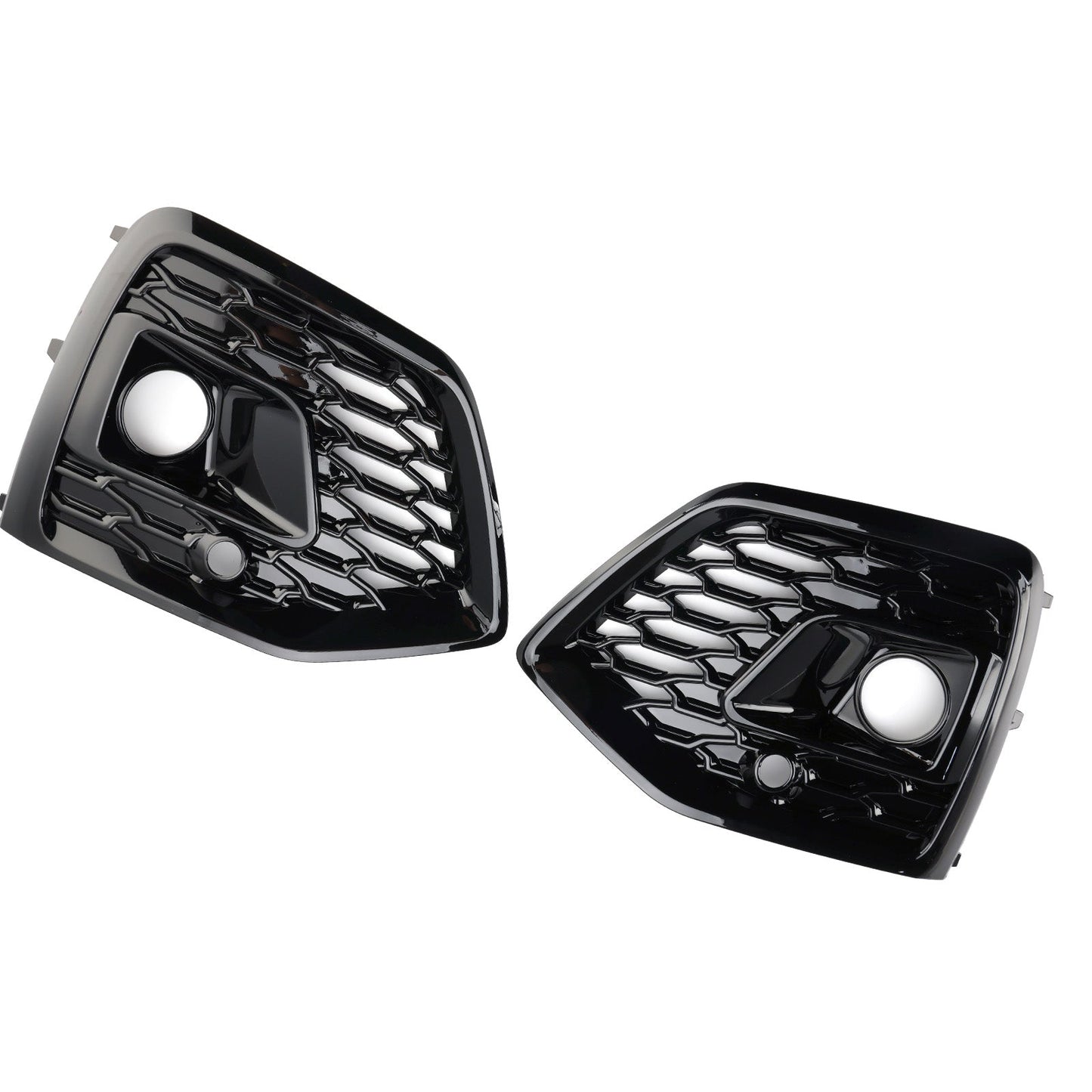 Griglia fendinebbia anteriore Audi Q5 SQ5 S-Line RSQ5 Style 2021-2025, nera