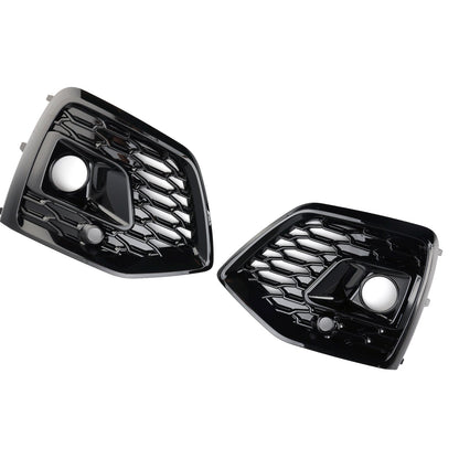 Griglia fendinebbia anteriore Audi Q5 SQ5 S-Line RSQ5 Style 2021-2025, nera