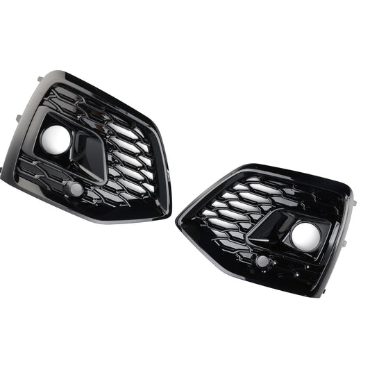 Griglia fendinebbia anteriore Audi Q5 SQ5 S-Line RSQ5 Style 2021-2025, nera