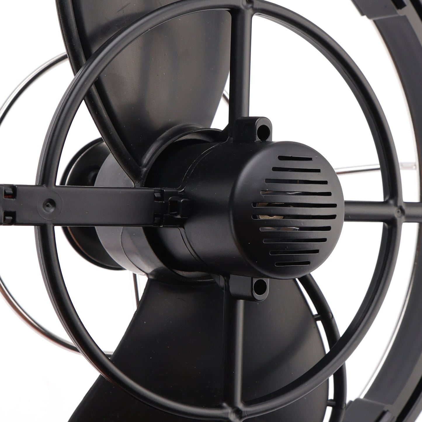 Ventola di ventilazione intelligente a bassa potenza con controllo della temperatura progettata specificamente per ambienti di navi e camper 12 V/24 V nera