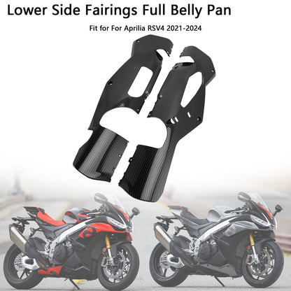 Carene laterali inferiori Aprilia RSV4 2021-2024, piastra di copertura completa della carenatura