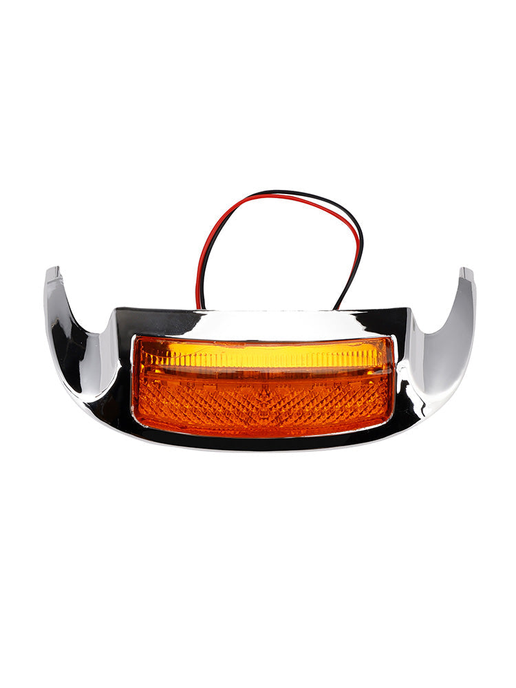 Puntale parafango anteriore con lente LED compatibile con Electra Glide Ultra Limited Low 2014-2023