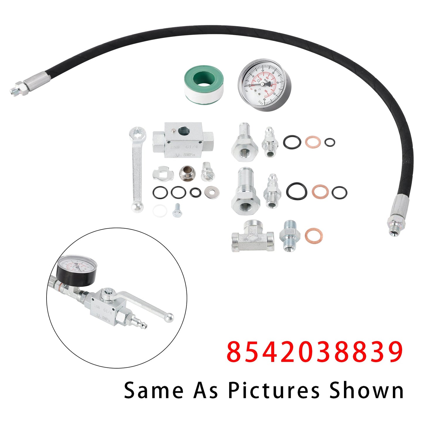 Per sistema di olio ad alta pressione Ford 6.0L-7.3L Strumento di prova dell'aria IPR 8542038839