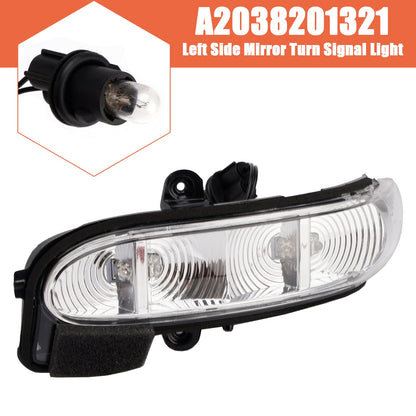 Indicatore di direzione specchietto laterale sinistro per Mercedes-Benz W211 S211 W463 A2038201321