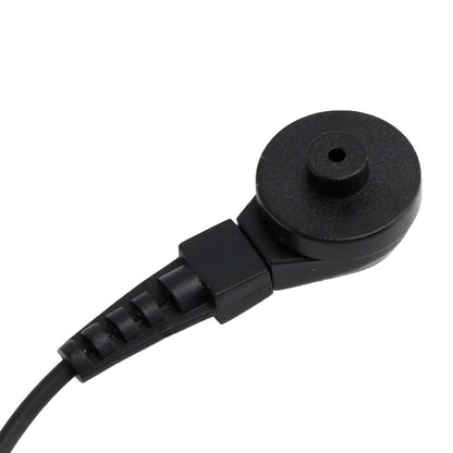 102B Auricolare in-ear con tubo d'aria trasparente e cavo A24 per ICOM A25CE A25N A24