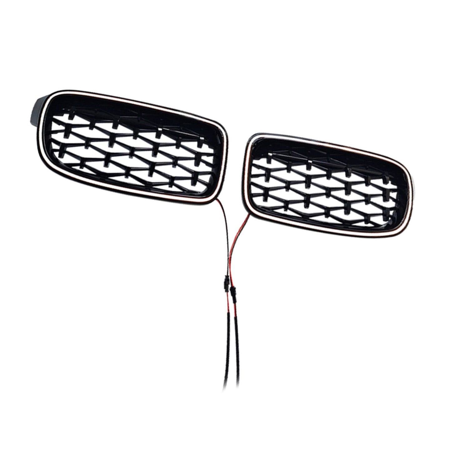 Griglia anteriore a doppio rene diamantata per BMW Serie 3 F30 F31 F35 2012-2019