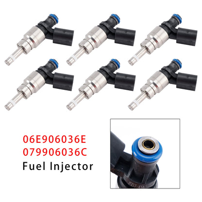 6 iniettori di carburante per Audi A4 A5 A6 Q5 3.2L V6 06E906036E 079906036C