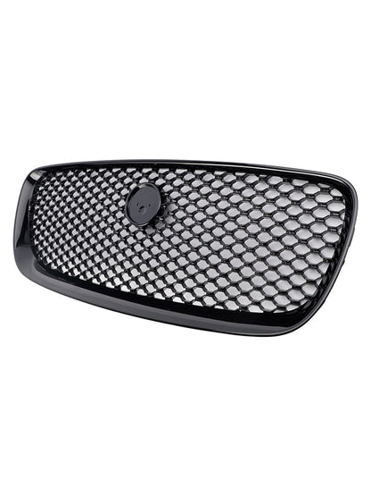 Per JAGUAR F-PACE X761 2016-2020 ABS Griglia paraurti anteriore nera lucida