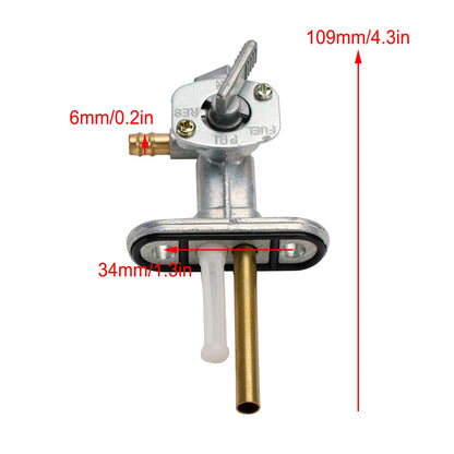 Rubinetto del carburante del serbatoio del gas Rubinetto adatto per SMC ATV RAM R100 Hornet 100 Jumbo 300