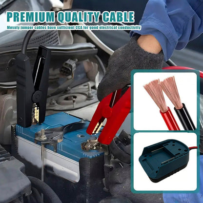 Kit di alimentazione di emergenza per auto con accenditore per batteria per auto, kit di alimentazione di emergenza con cavo 12AWG
