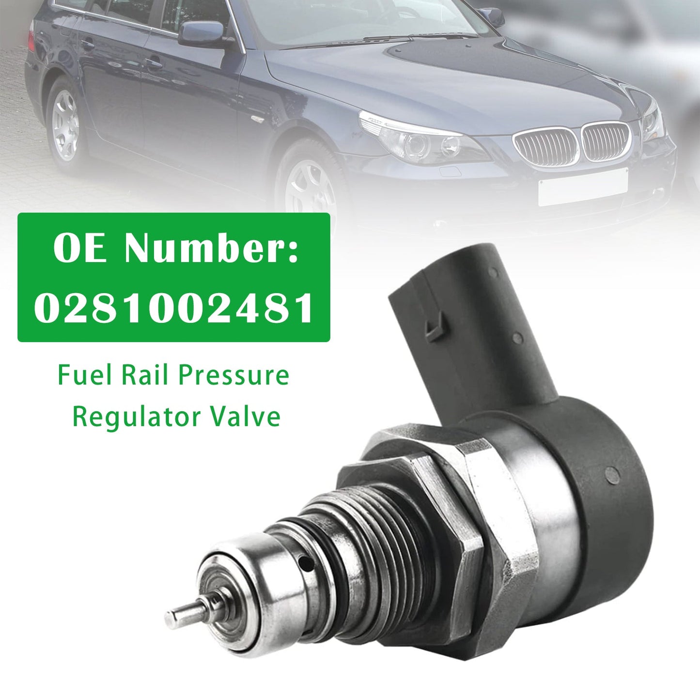 Valvola regolatrice di pressione del rail del carburante 0281002481 per BMW Serie 1 3 5 7 X3 X5