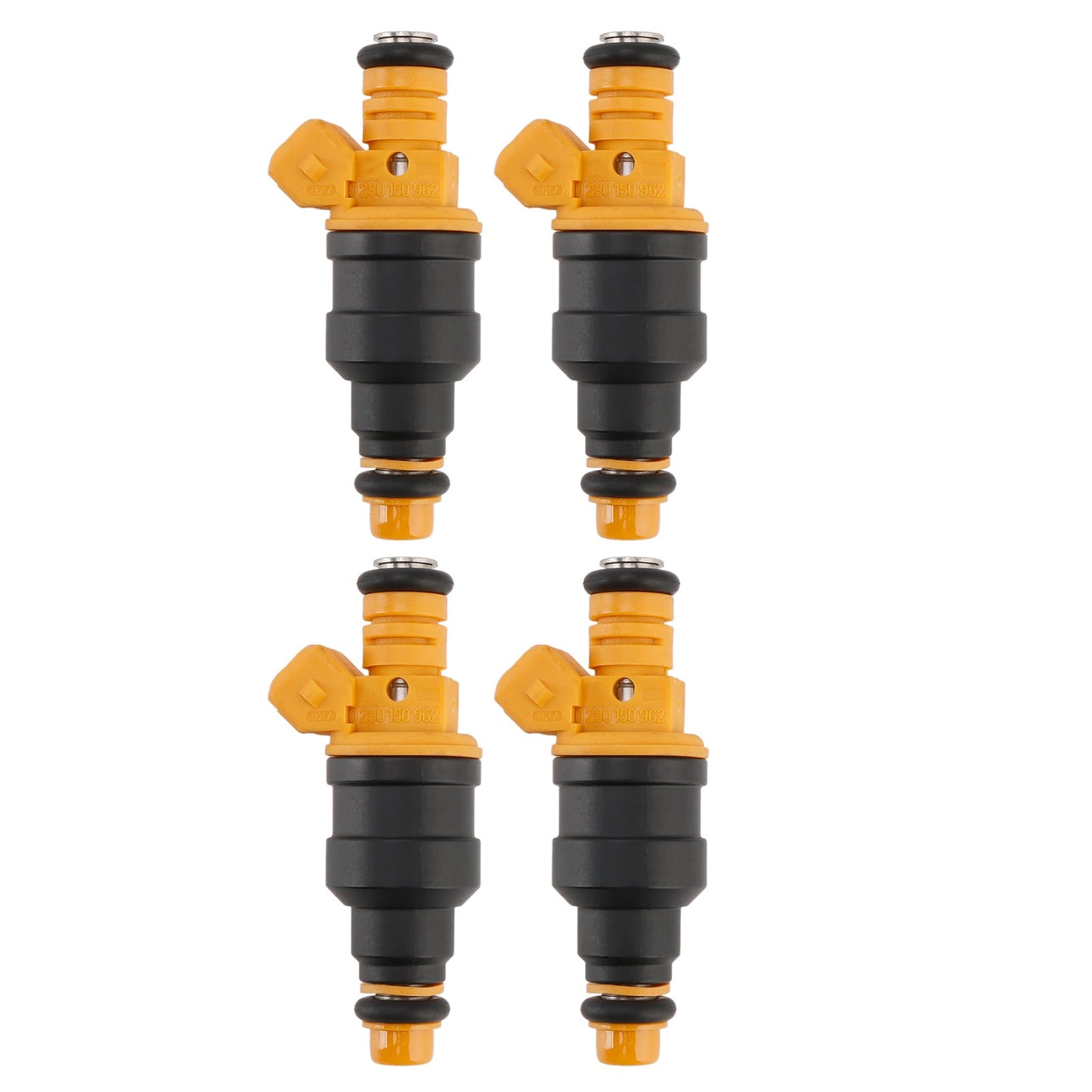 Iniettore di carburante 4 pezzi 0280150962 adatto per Opel Senator B 3.0L 1988-1993 93208787