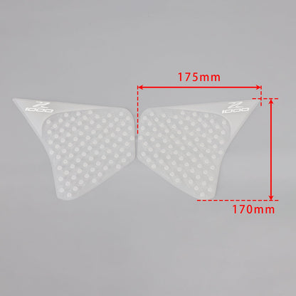 Ginocchiere laterali trasparenti per serbatoio Kawasaki Z1000 2015-2021