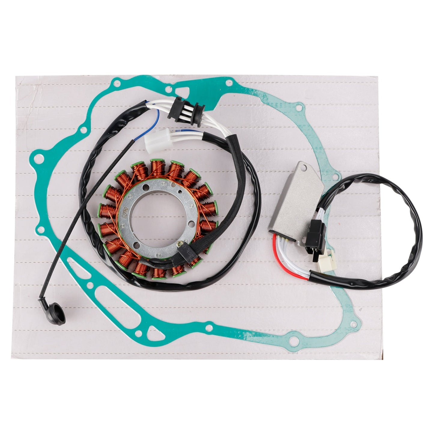 Guarnizione raddrizzatore statore e regolatore Yamaha XV1100 Virago 1100 1986-1996 1RM-81410-20 3EG-15451-00