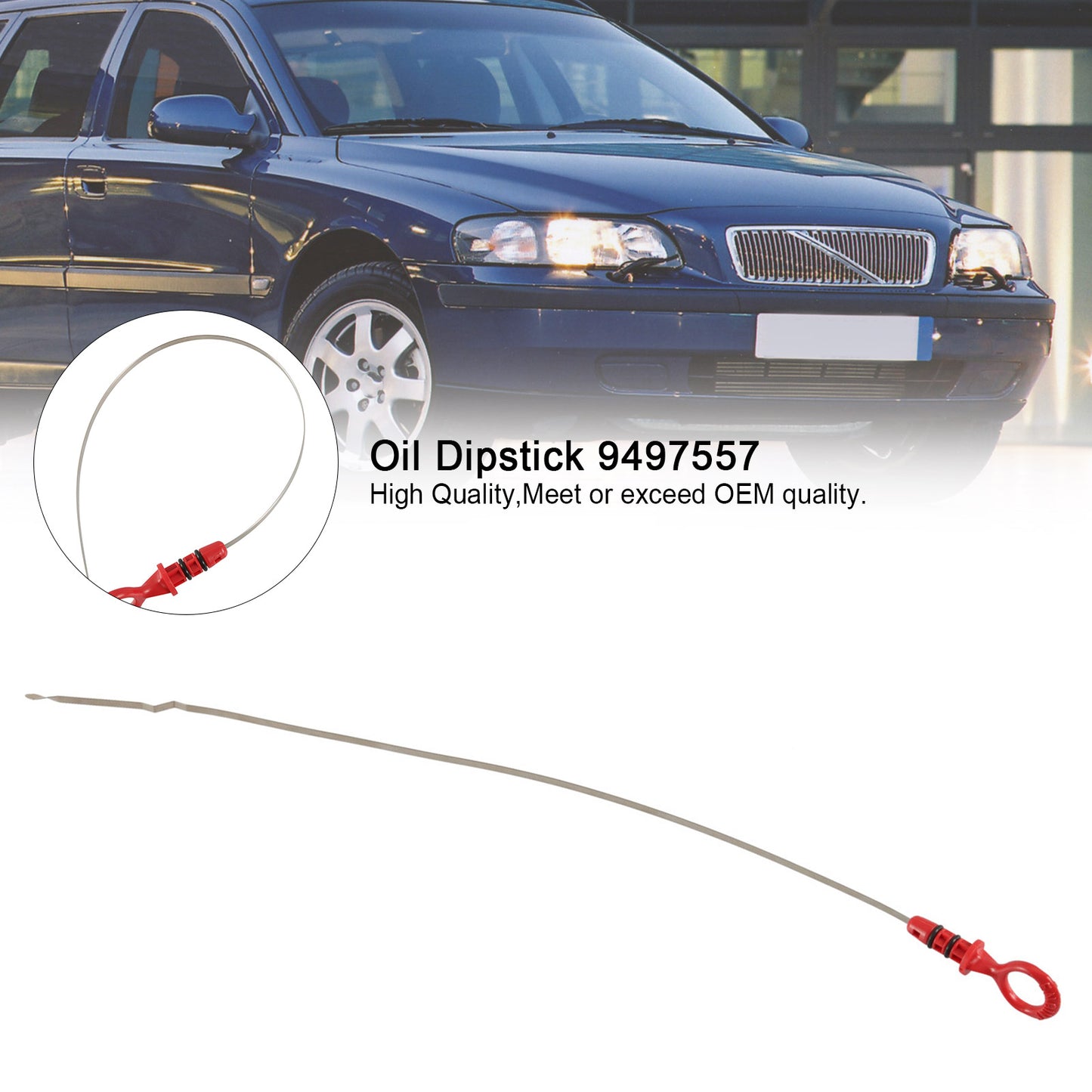 Oil Dipstick per Volvo D5 Diesel Engine V70 S60 S70 S80 XC70 XC90 9497557