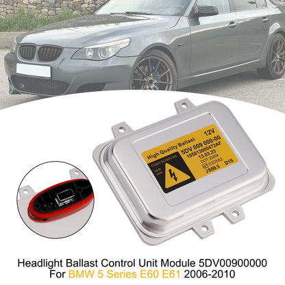 Modulo di controllo ballast fari 5DV00900000 per BMW Serie 5 E60 E61 06-10