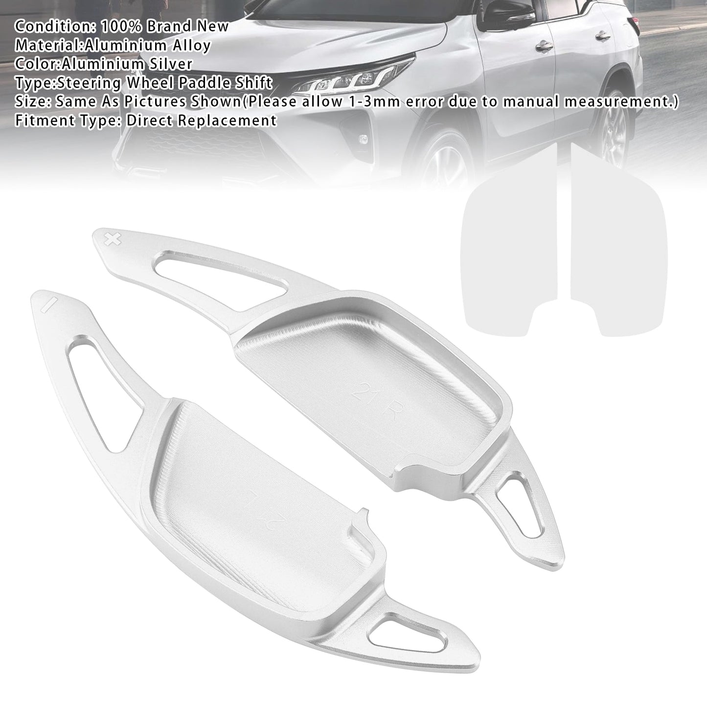 Leva del cambio al volante per Toyota Hilux Fortuner