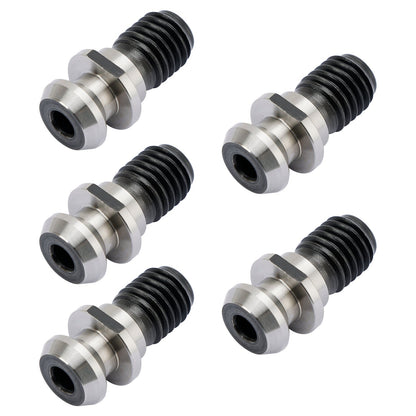 5Pz CAT40 45° 0,740" Manopola di ritenzione del perno del liquido refrigerante per Mazak Fadal Argento