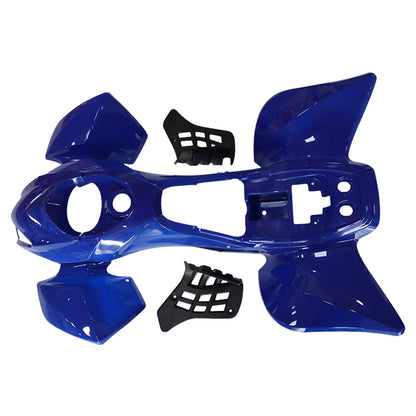 Kit di protezioni per parafanghi in plastica per 125cc Tiger Quad Dirt Bike ATV Blu