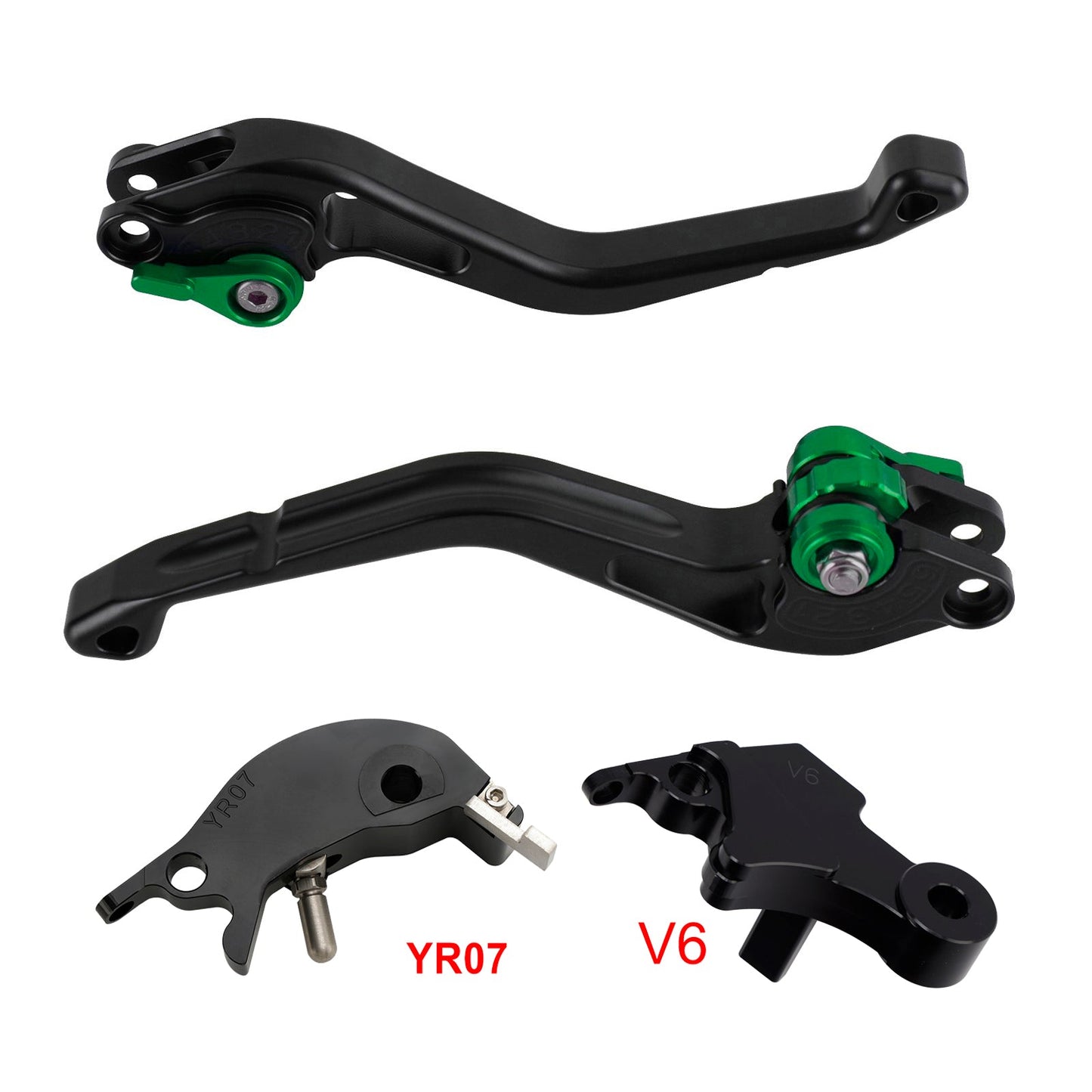 Leva freno frizione corta adatta per YAMAHA XSR 900 2025 MT-09 2024-2025