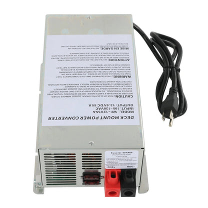 Convertitore di potenza da 55 Ampere, caricabatterie per camper, roulotte, camper 12V WF-9855