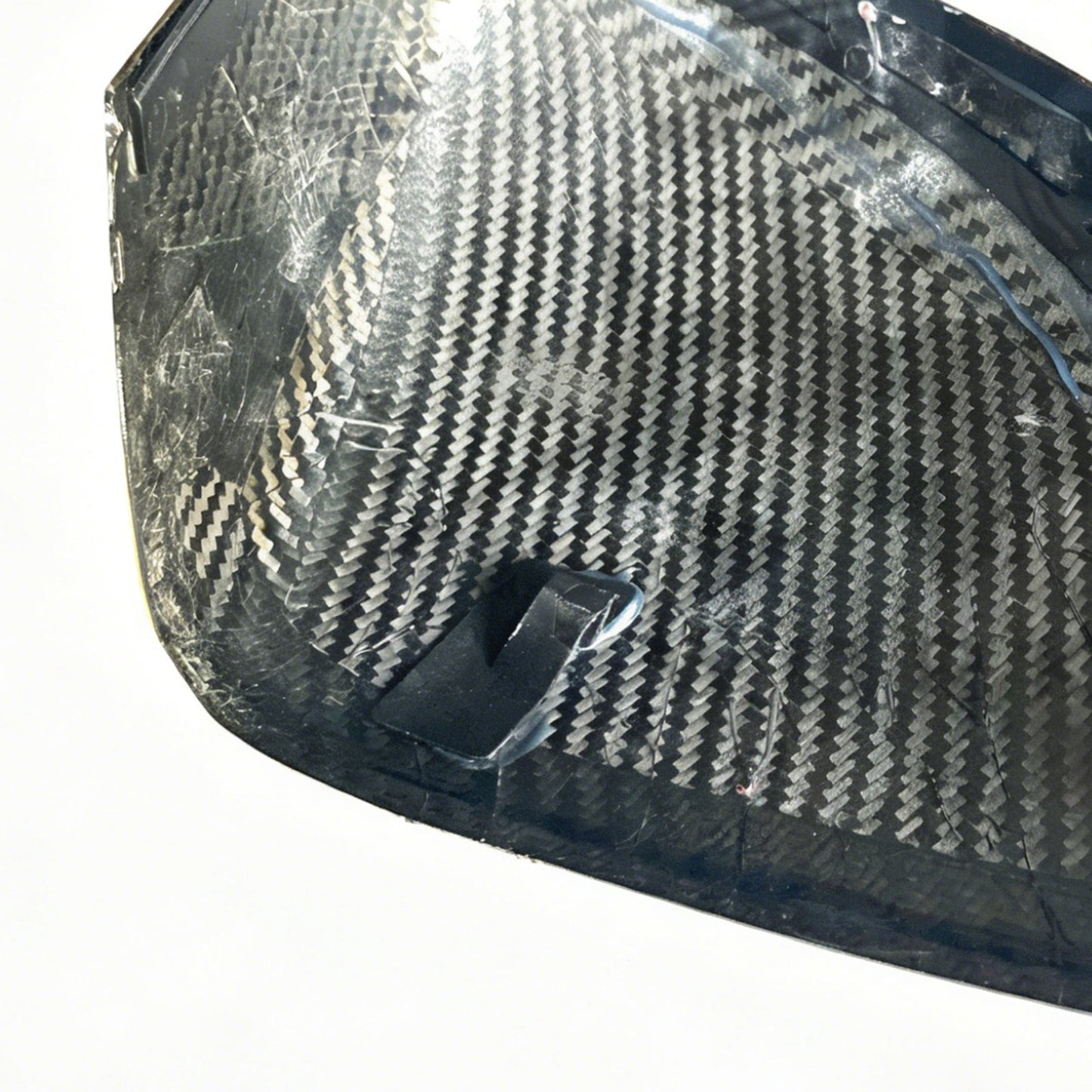 Calotte per specchietti laterali in fibra di carbonio compatibili con Mercedes Benz G450 G500 G580 W465 (modelli dal 2025 in poi).