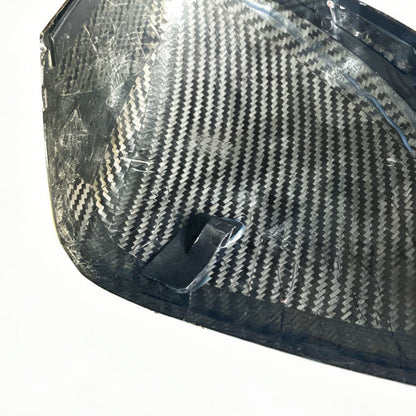 Calotte per specchietti laterali in fibra di carbonio compatibili con Mercedes Benz G450 G500 G580 W465 (modelli dal 2025 in poi).