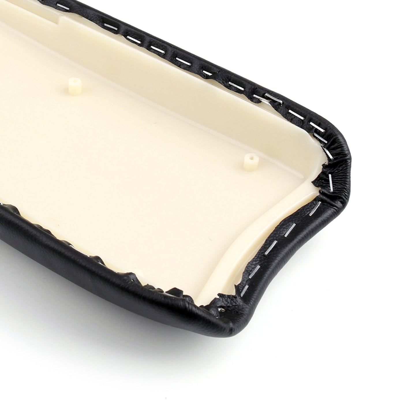 Coperchio della console centrale del bracciolo in pelle nera per Honda CIVIC 2006-2009