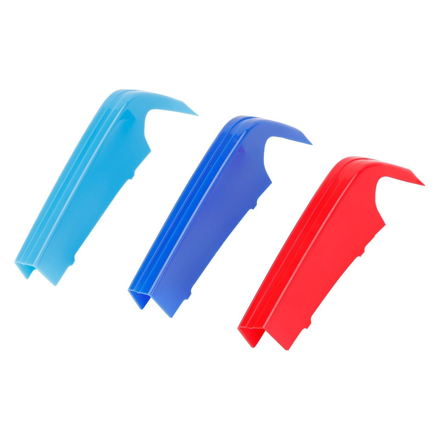 Clip per inserti griglia anteriore a doppio rene in ABS tricolore BMW G20 Serie 3 2025