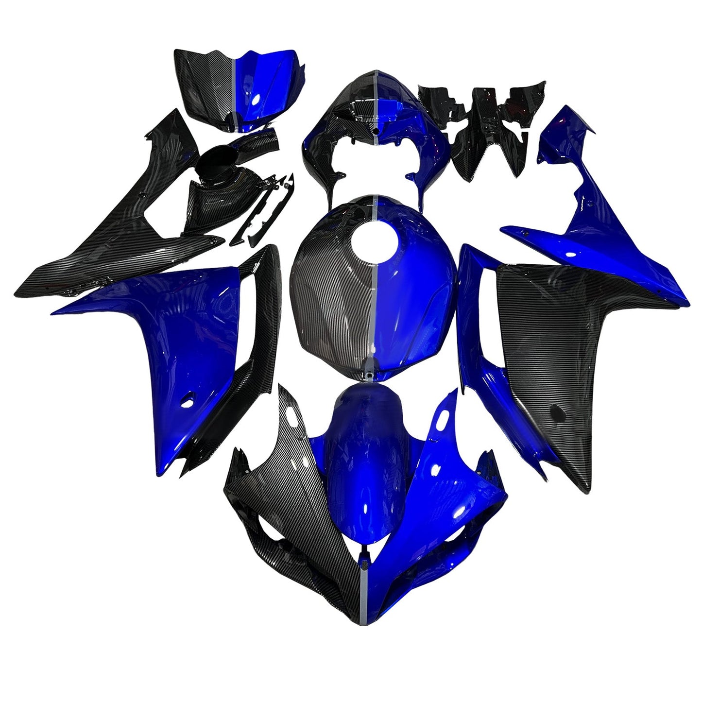 Kit carenatura iniezione plastica ABS per Yamaha YZFR1 YZF-R1 2007-2008