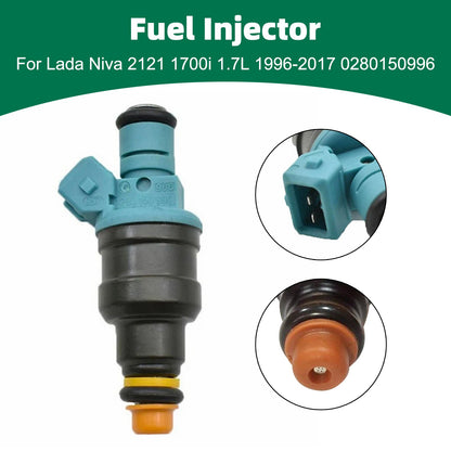 1 iniettore di carburante per Lada Niva 2121 1700i 1.7L 1996-2017 0280150996